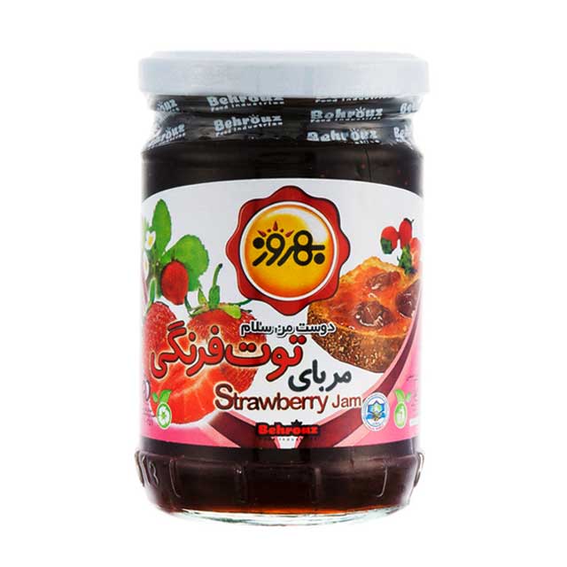 مربا توت فرنگی بهروز 320 گرمی