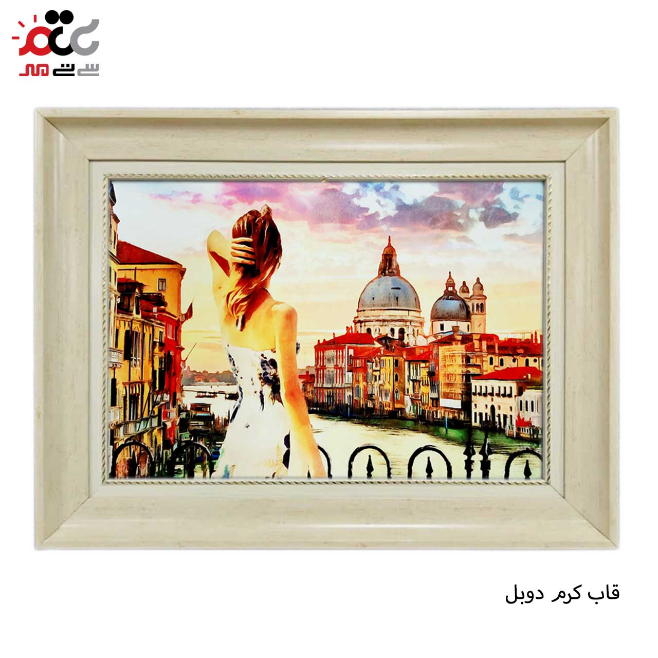 تابلو فرش طرح دار با قاب