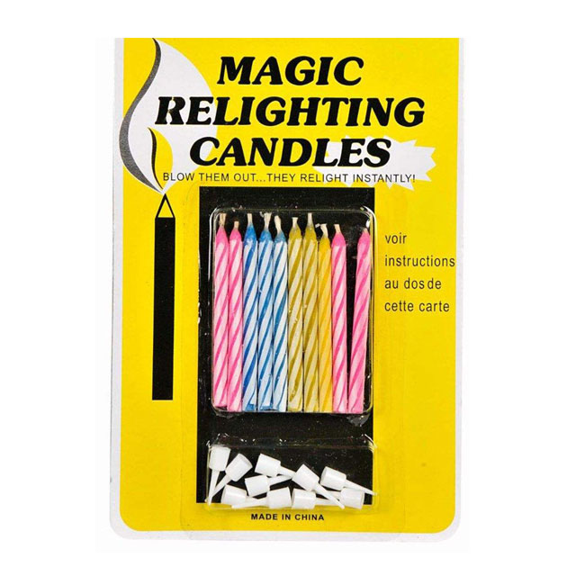 شمع تولد جادویی کد 007 بسته 10 عددی