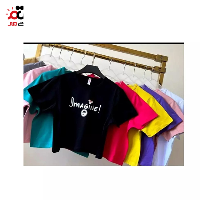 کراپ زنانه نخ پنبه کد ۲۰۷