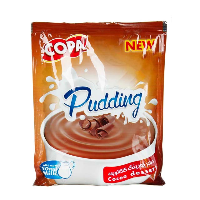 دسر پودینگ کاکائویی کوپا 125 گرمی