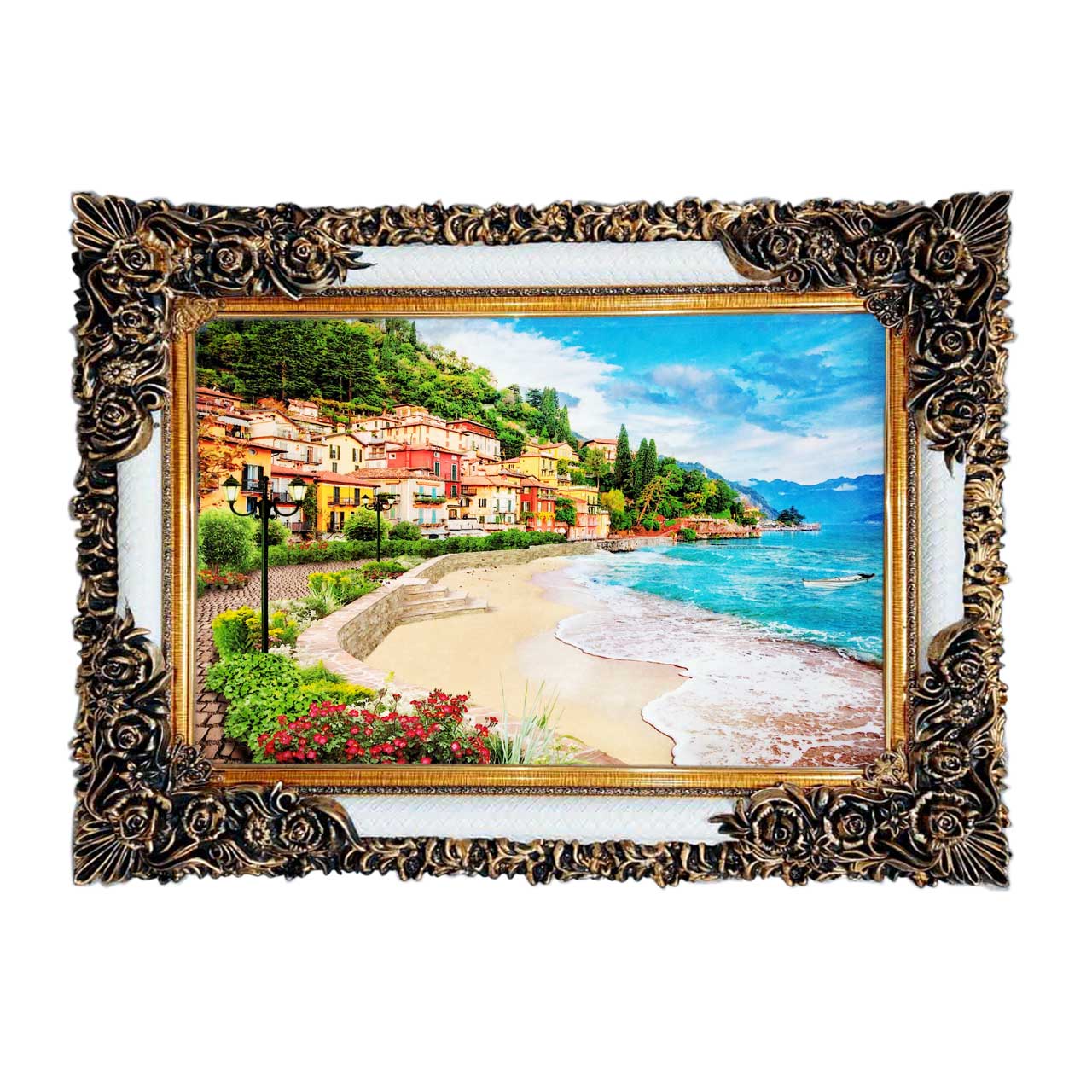 تابلو فرش با زیبا ترین قاب