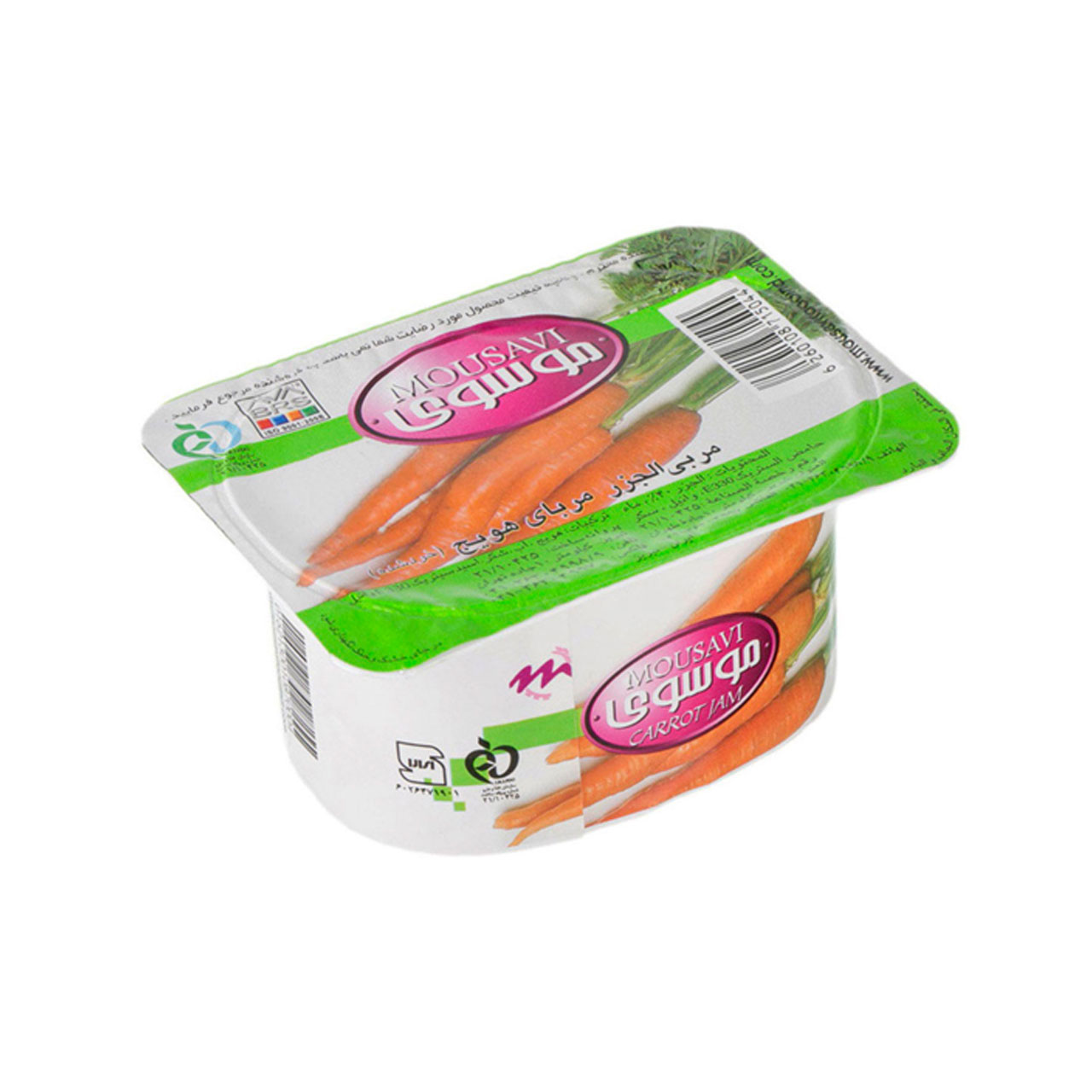 مربا هویج موسوی 225 گرمی