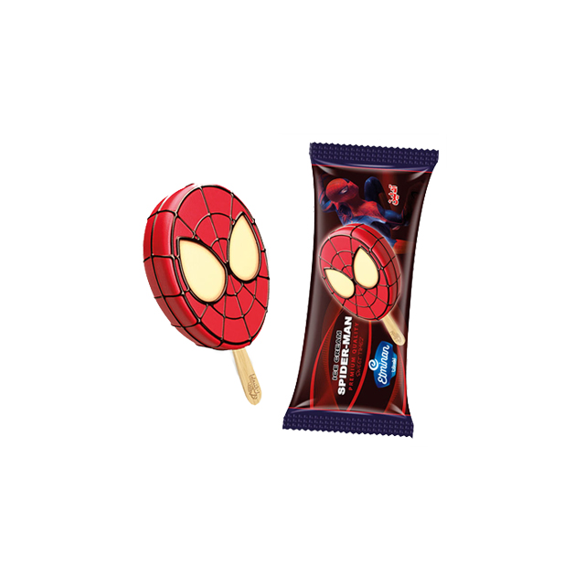 بستنی چوبی مرد عنکبوتی اطمینان