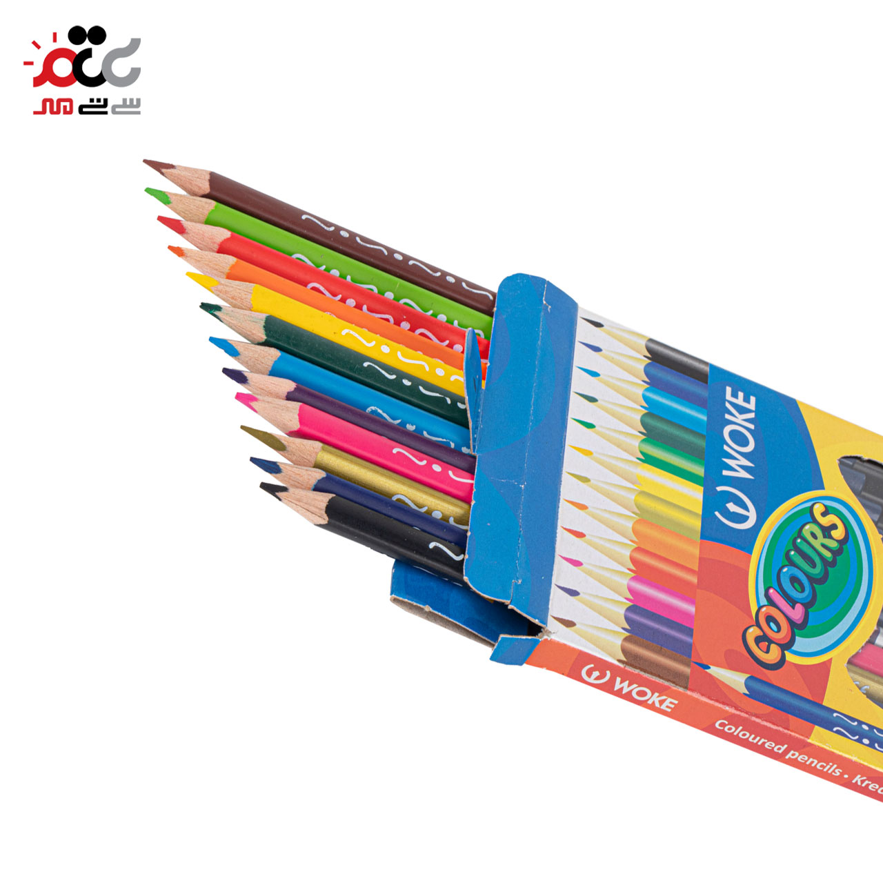 مداد رنگی وک بسته 12 عددی