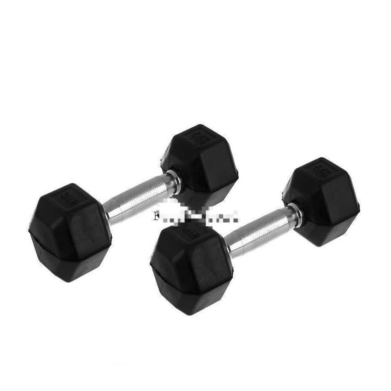 دمبل 6 ضلعی دسته استیل5 kg