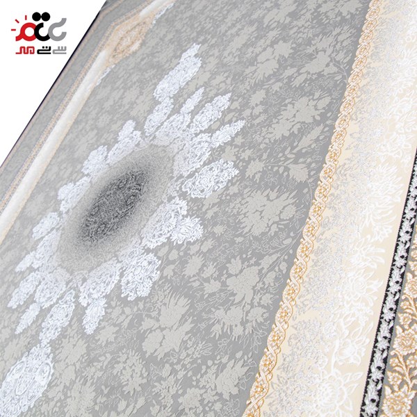فرش ماشینی طرح سیلور کد 1455