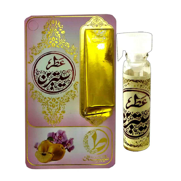 عطر جیبی طبیب مدل سیترین حجم 1 میلی لیتری