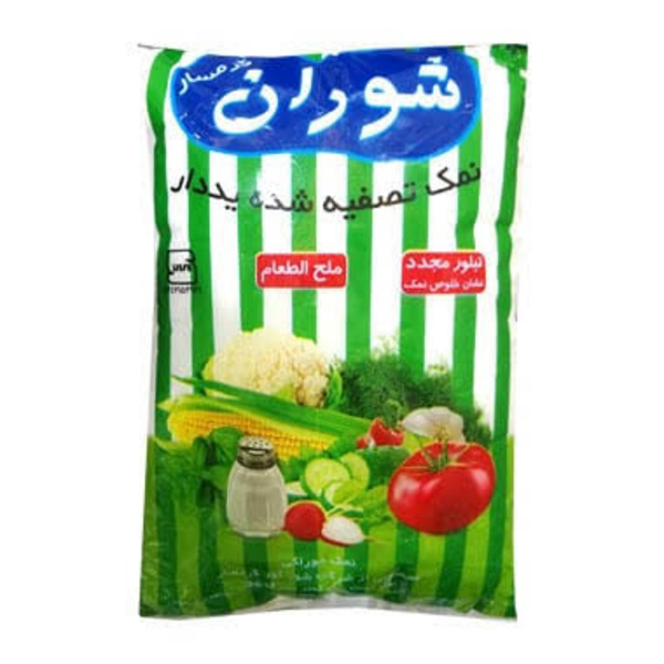 نمک یددار شوران گرمسار 1000 گرمی