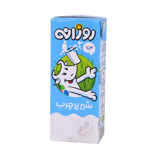 شیر فرادما پر چرب روزانه 200 میلی لیتری