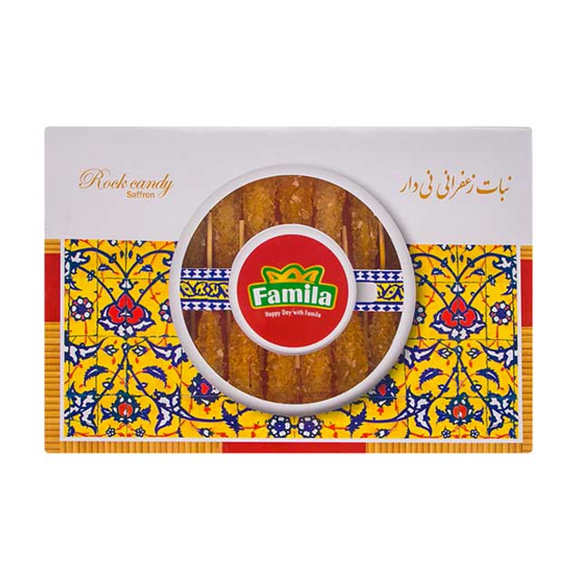 نبات نی دار زعفرانی مخصوص فامیلا 24 عددی