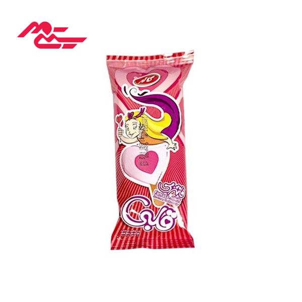 بستنی قلبی فانتزی کاله 80 گرمی