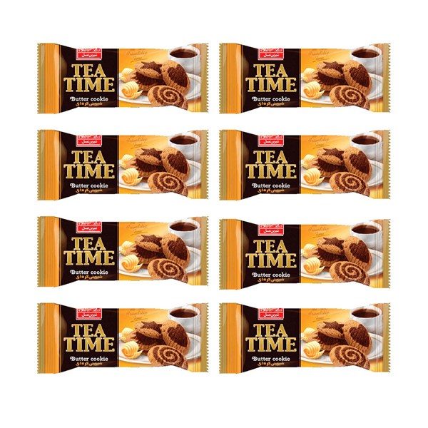 بیسکویت تی تایم شیرین عسل 45 گرمی بسته 40 عددی