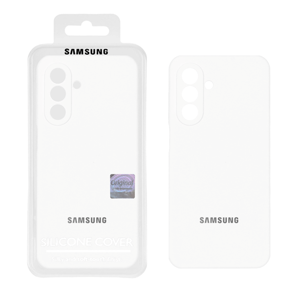 قاب سیلیکونی پاک کنی اورجینال Master Quality مدل Samsung Galaxy A17 / A26 - سفید (پک دار)