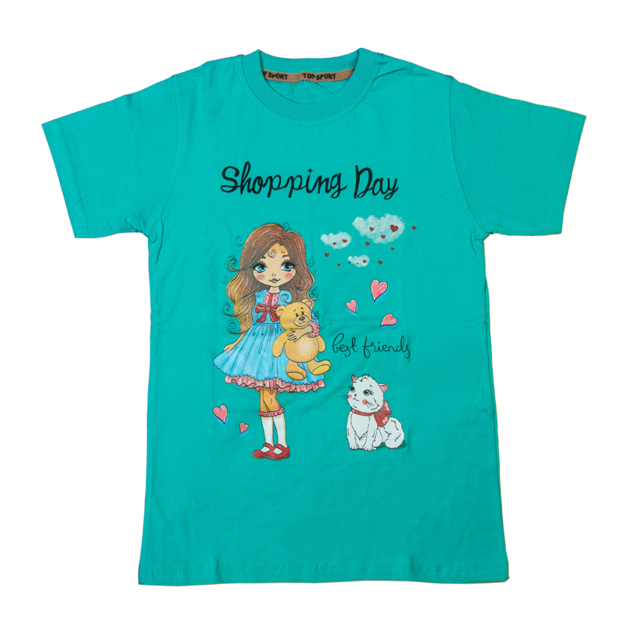 تیشرت دخترانه کد 414