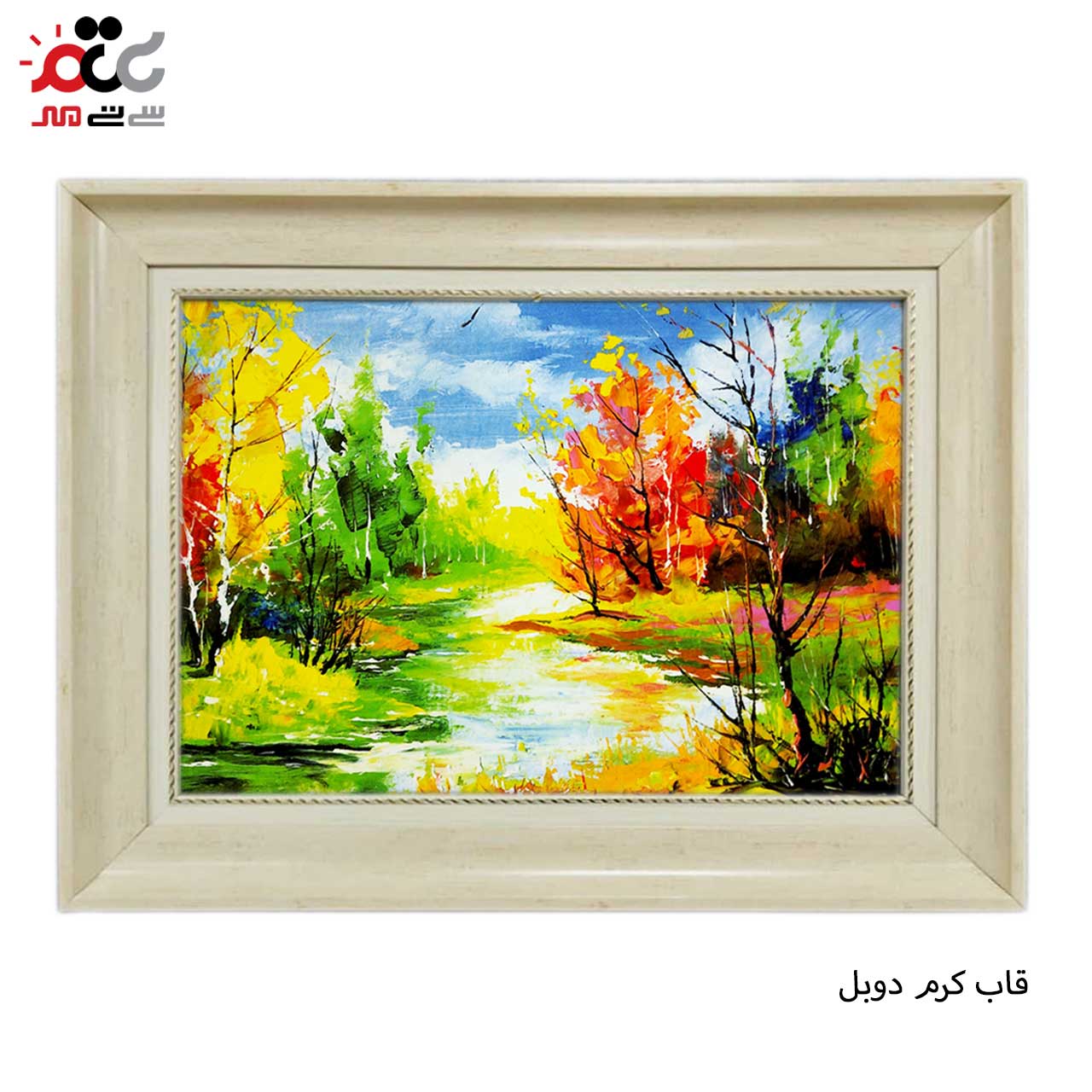 تابلو فرش طرح دار با قاب