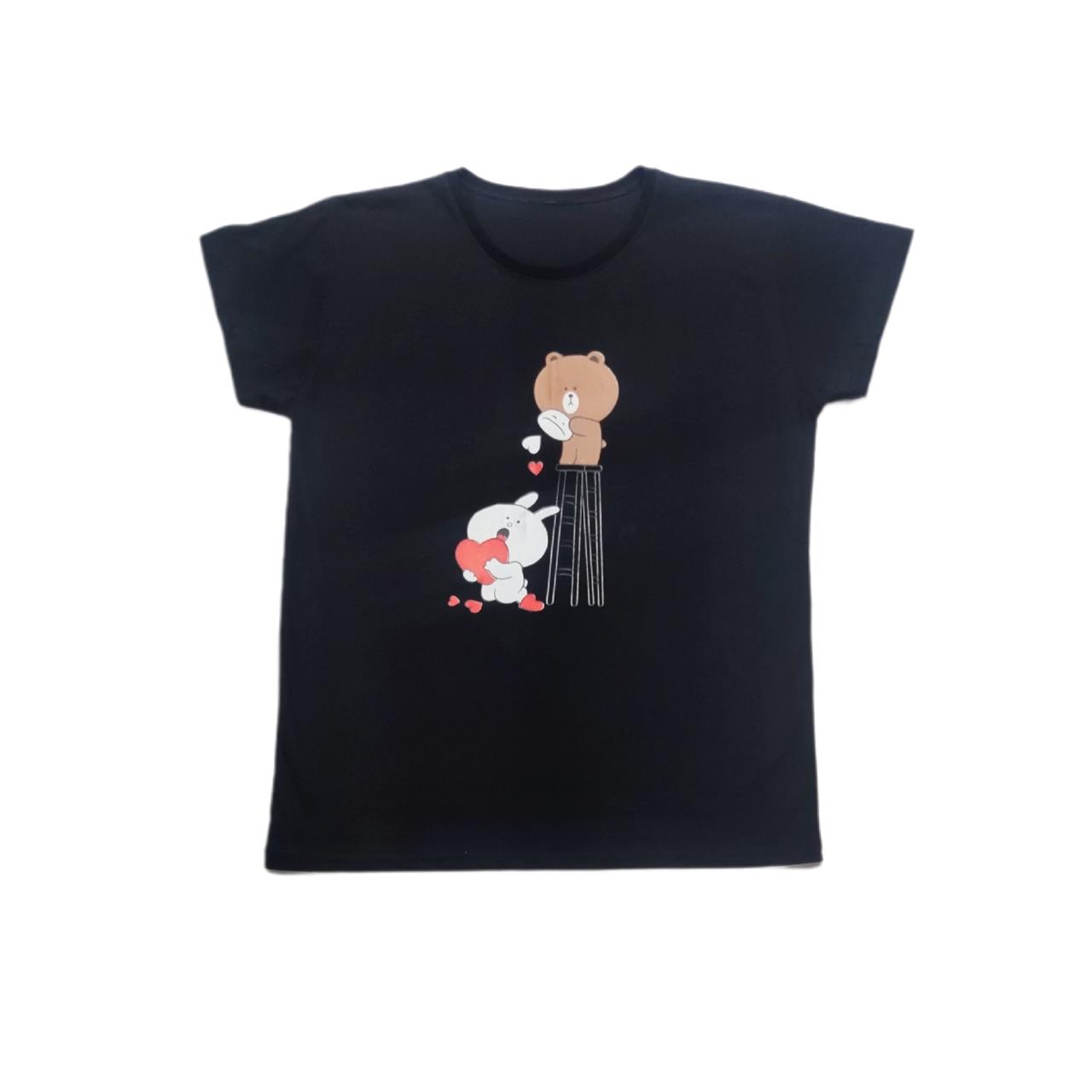 تیشرت زنانه نخ پنبه کد ۱۰۳