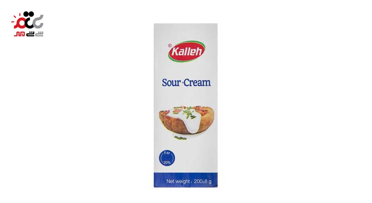 خامه ترش کاله 200 گرمی