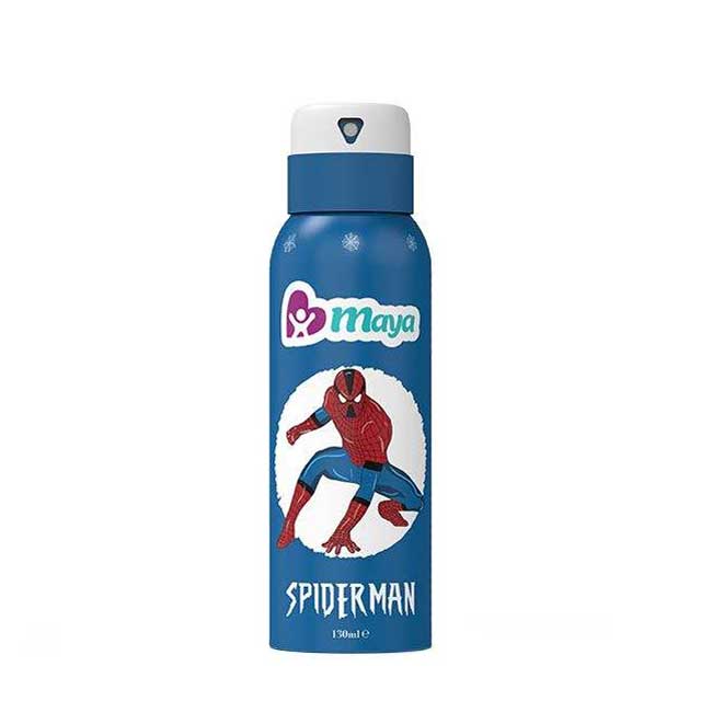 اسپری بدن کودک مایا مدل Spiderman حجم 130 میلی لیتری
