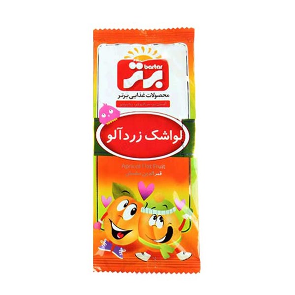 لواشک زرد آلو برتر 30 گرمی