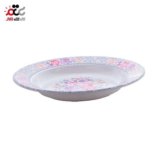 خورشت خوری ملامین سالار یزد طرح گل دار 1 عددی