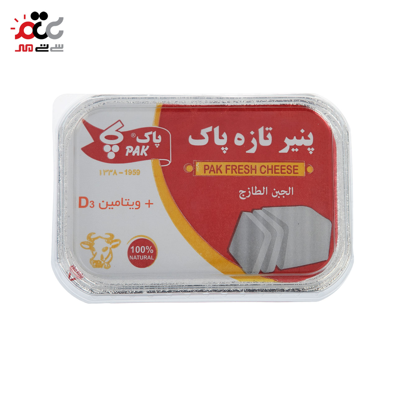 قیمت پنیر سفید پاک 300 گرمی