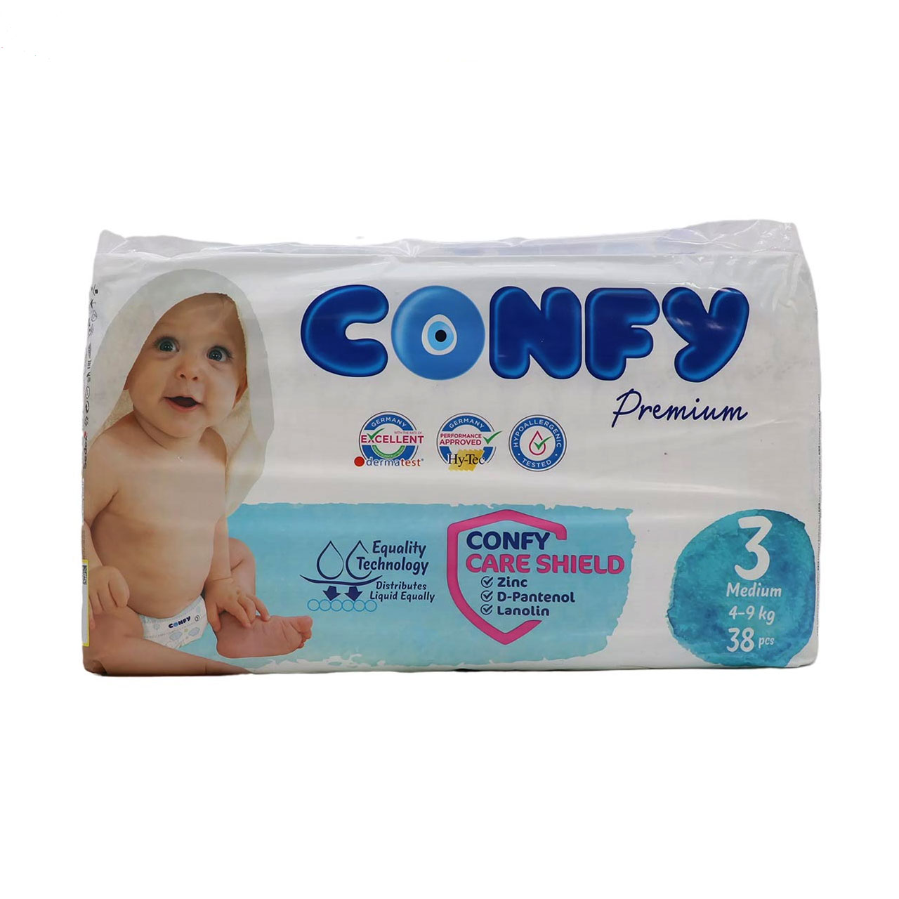 پوشک کانفی سایز 3 با کیفیت 