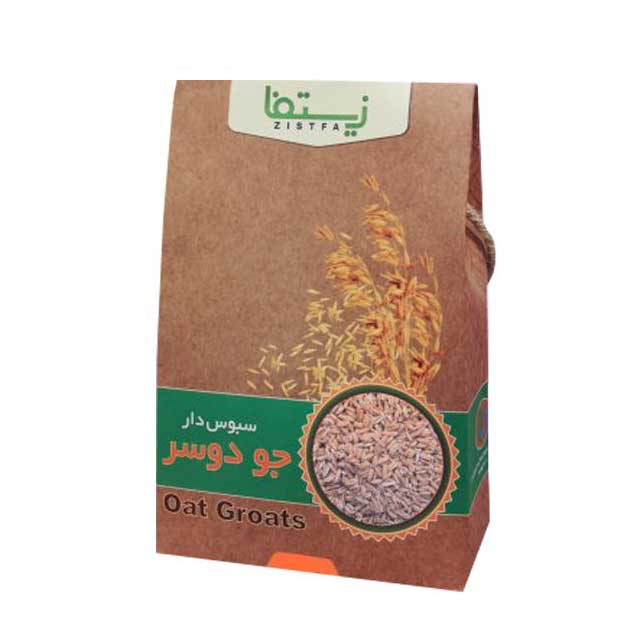 جو دو سر سبوس دار زیستفا 300گرمی