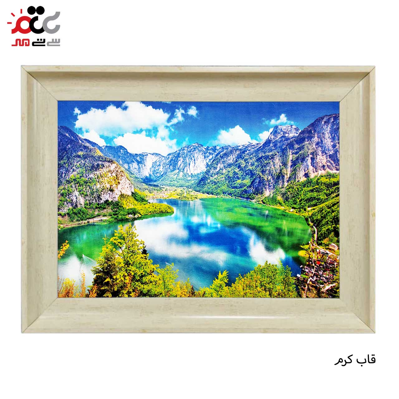 تابلو فرش طرح دار با قاب