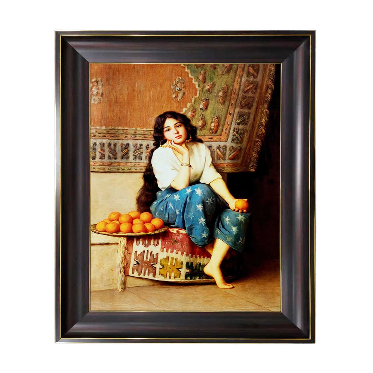 تابلو فرش چاپی کد 13015 سایز 70×50 سانتی متری