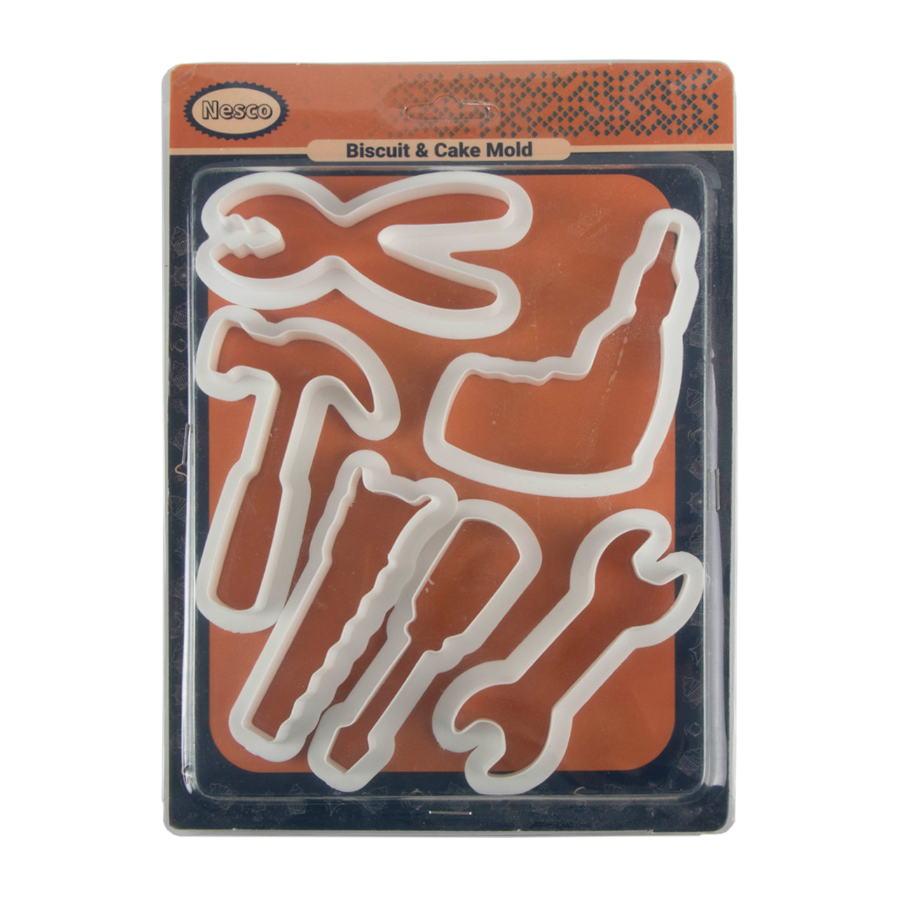 کاتر شیرینی پزی مدل معمولی طرح ابزار مجموعه 6 عددی