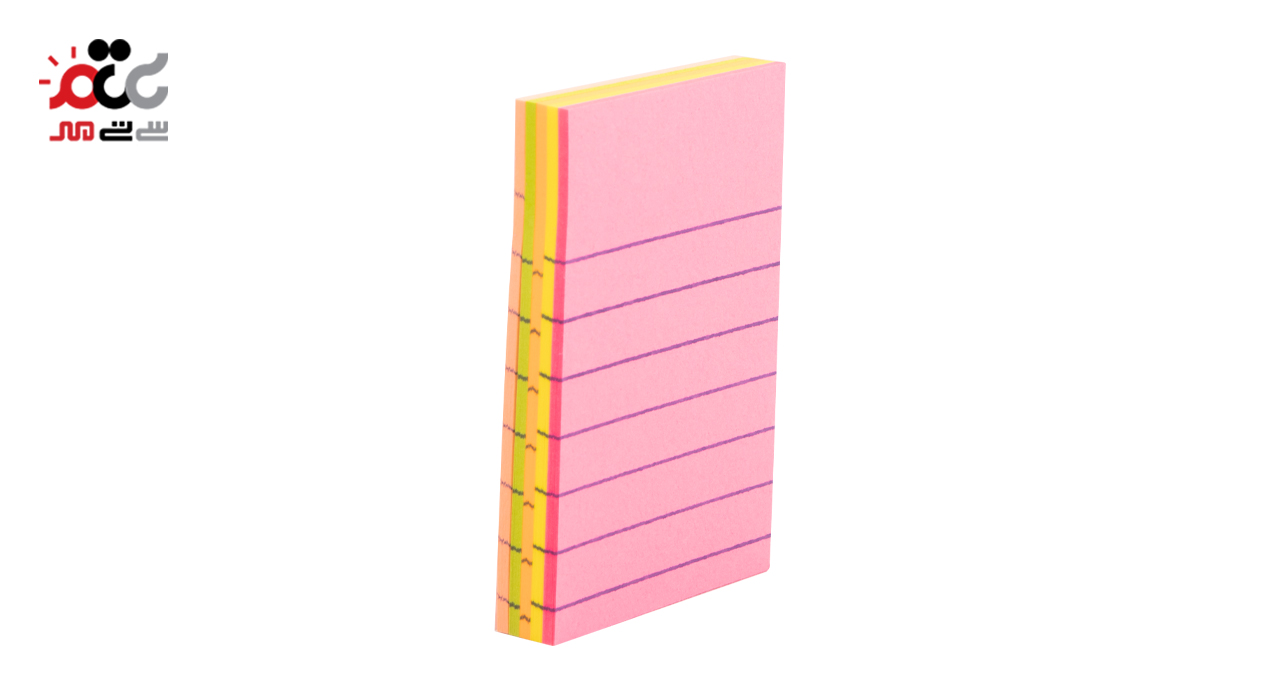 استیک نوت خط دار ژینگلی 100 برگ 