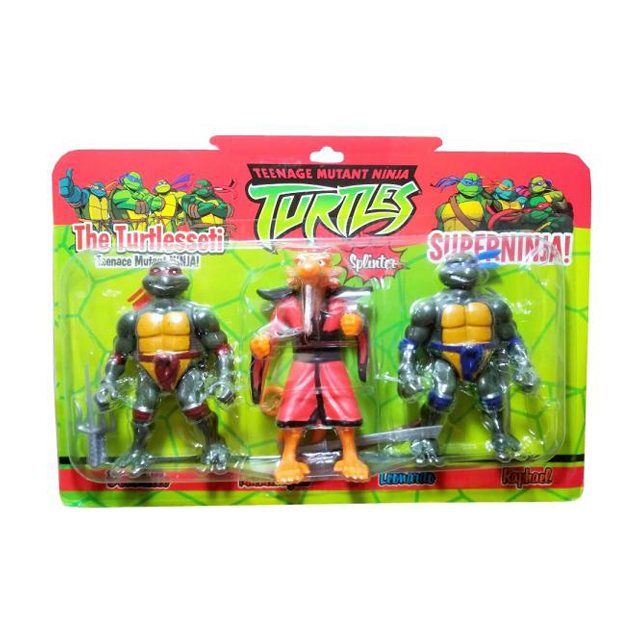 ست اسباب بازی لاک پشت های نینجا بسته 3 عددی