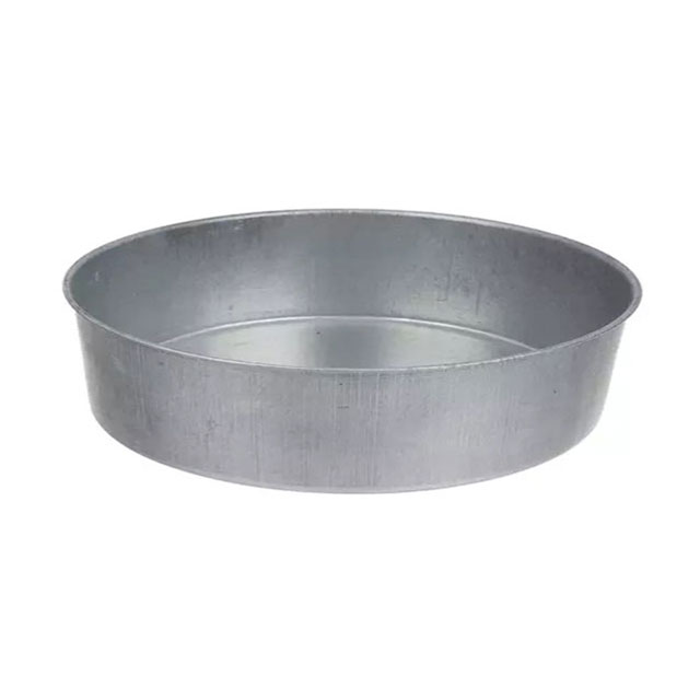 قالب کیک گالوانیزه موج مدل دایره کوتاه قطر 27 سانتی متری