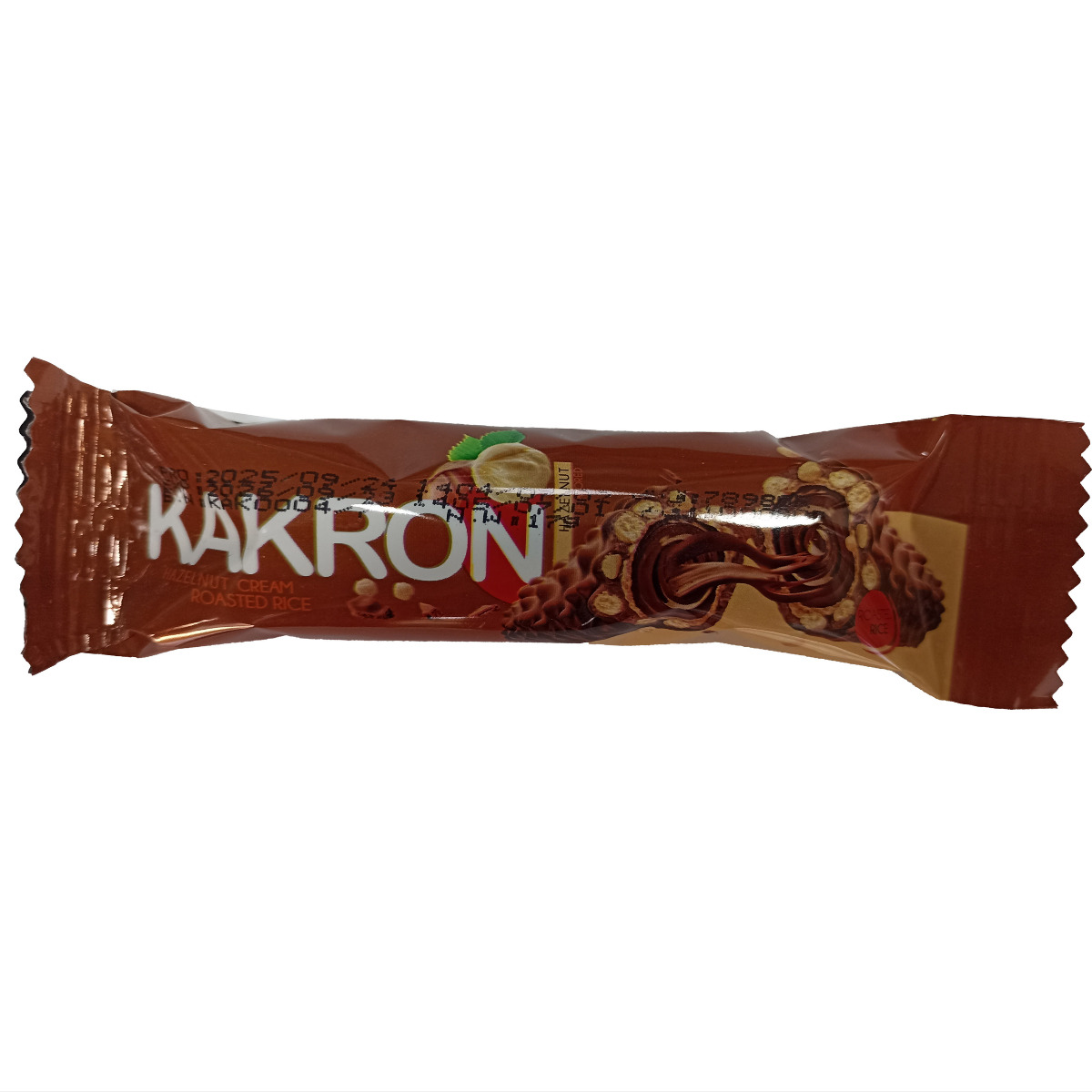 ویفر با مغز فندوقی کاکارونی 20 گرمی