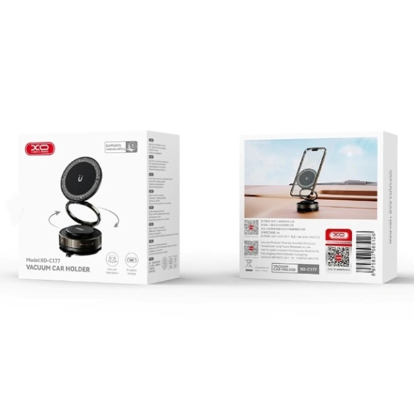 هولدر گوشی موبایل وکیومی مگنتی XO مدل XO-C177 - مشکی