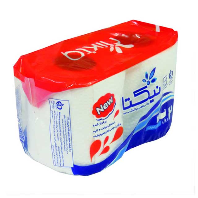 دستمال توالت نیکتا بسته 2 عددی