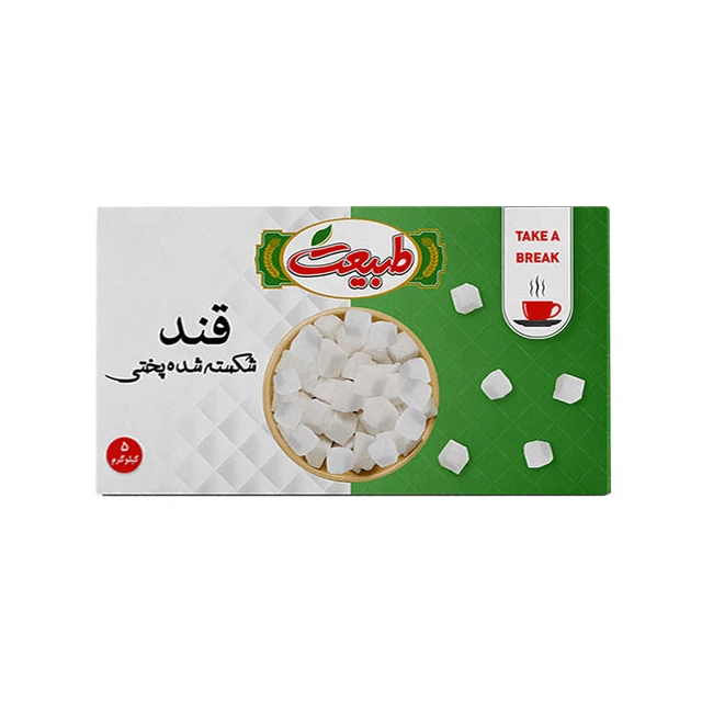 قند شکسته کارتنی طبیعت 5000 گرمی