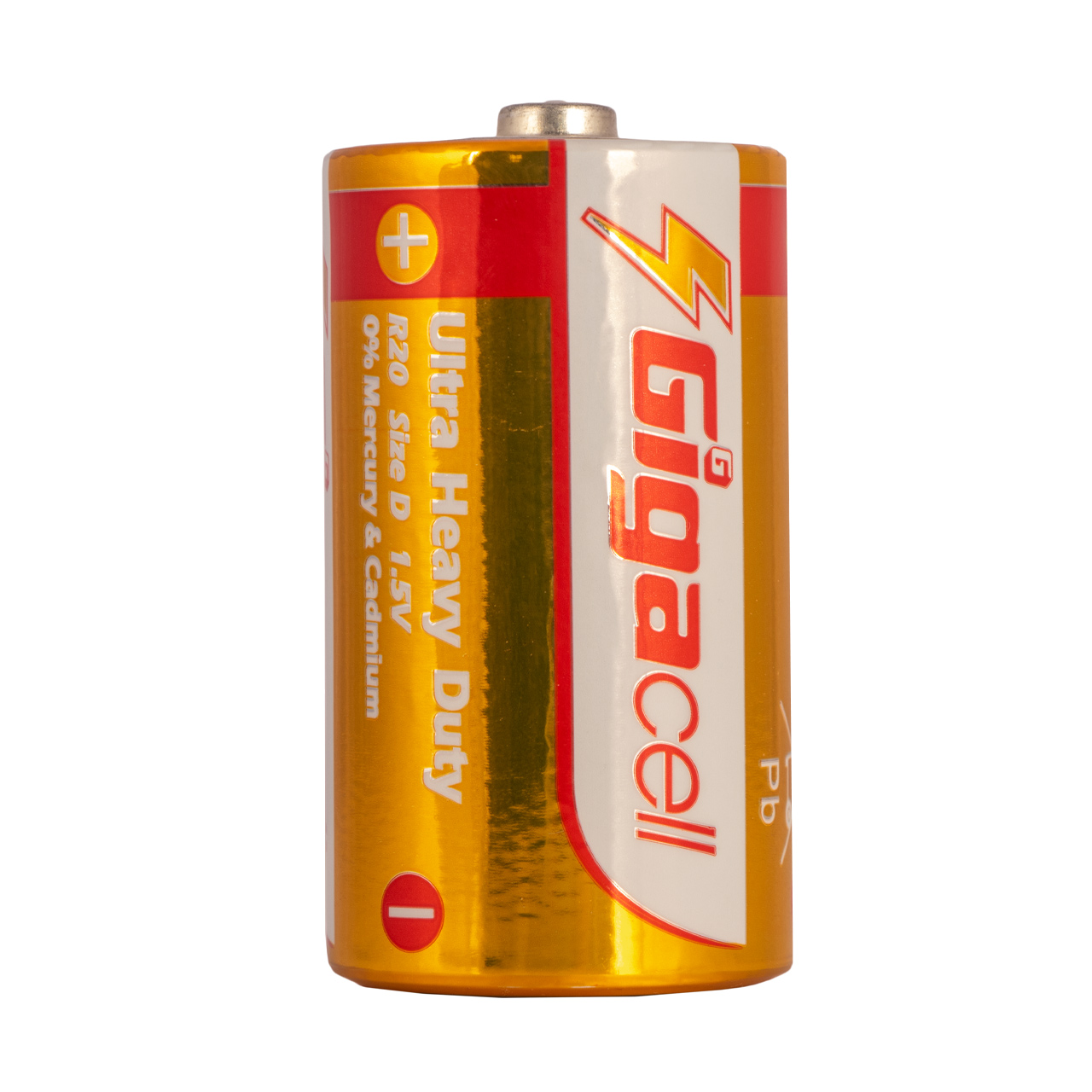 باتری گیگاسل مدل R20 سایز D بسته 1 عددی