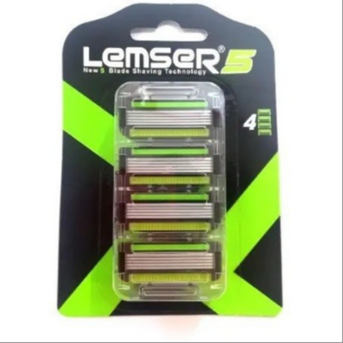 تیغ یدک اصلاح لمسر 5 لبه بسته 4 عددی