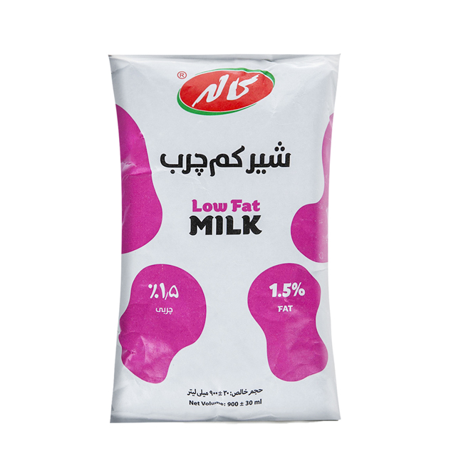 خرید شیر کم چرب تترافینو کاله 900 میلی لیتر