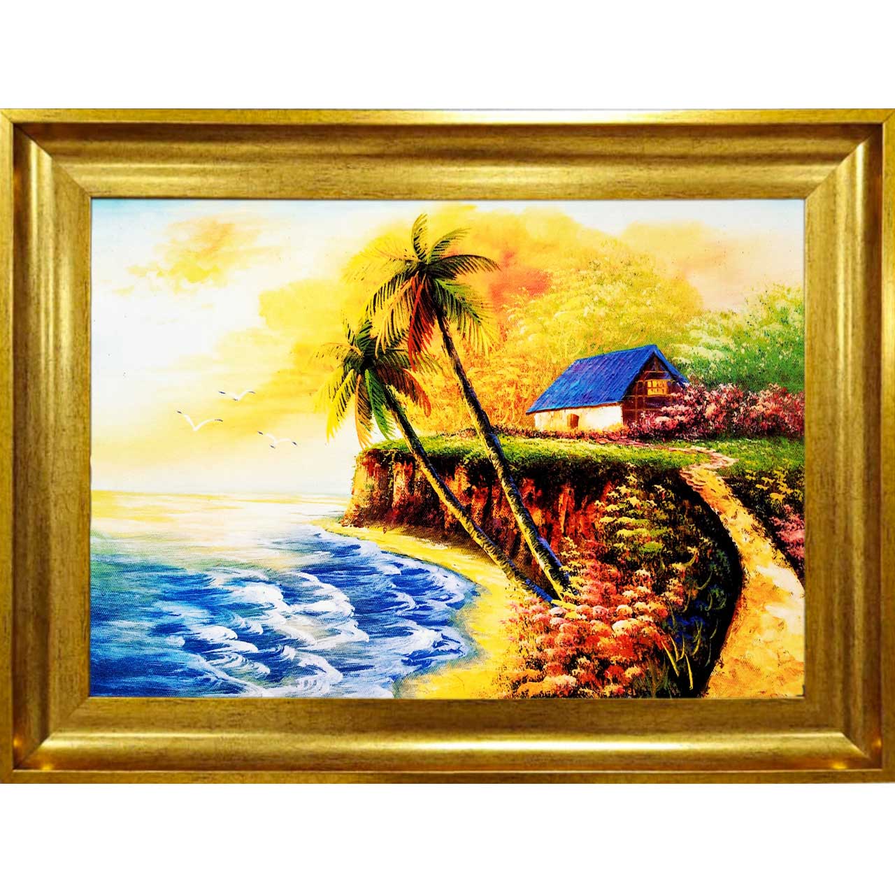 تابلو فرش با زیبا ترین قاب