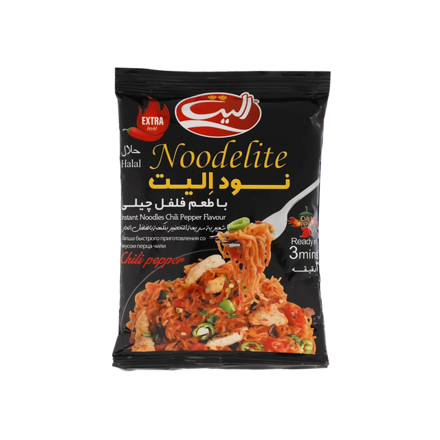 نودالیت با طعم فلفل چیلی 70 گرمی