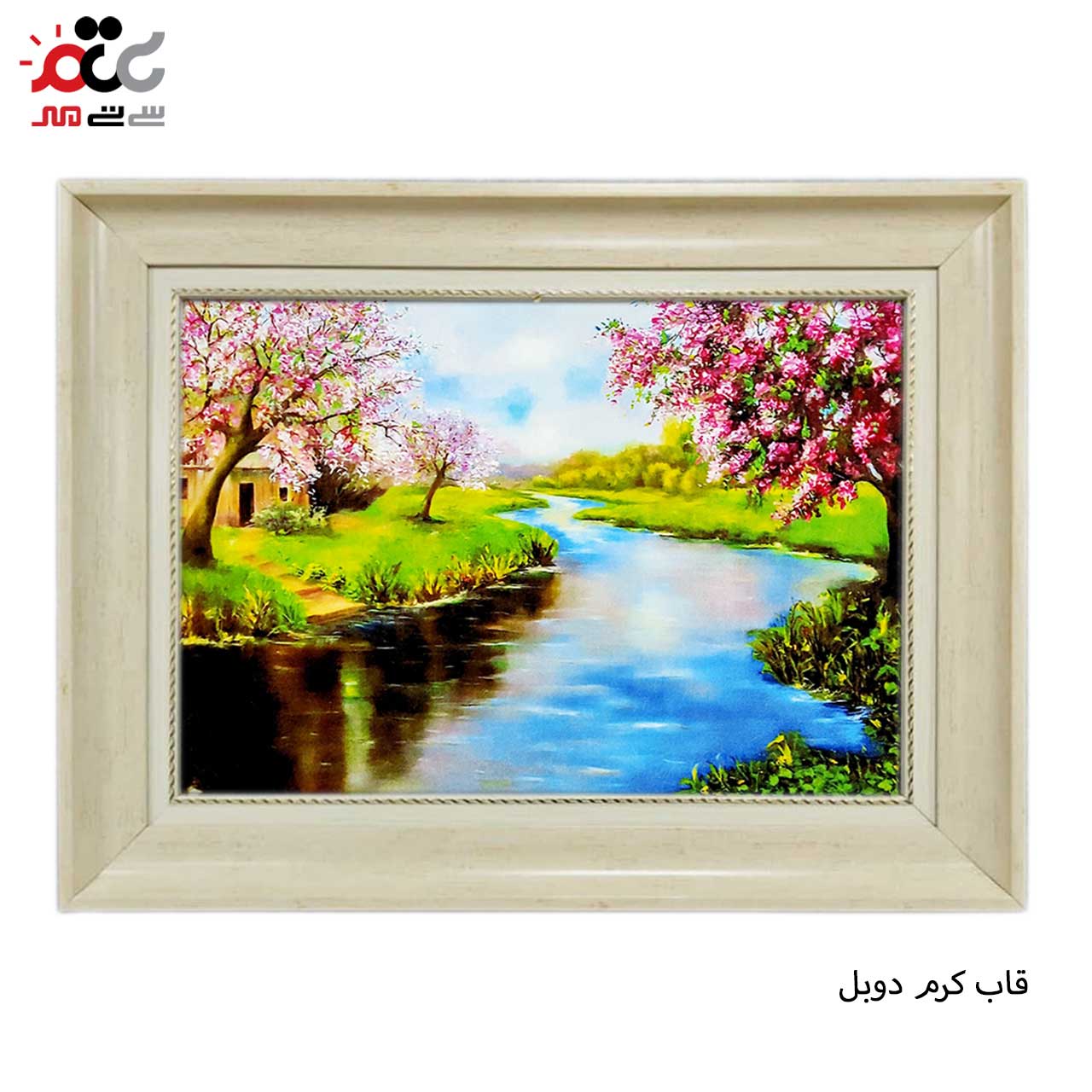 تابلو فرش طرح دار با قاب