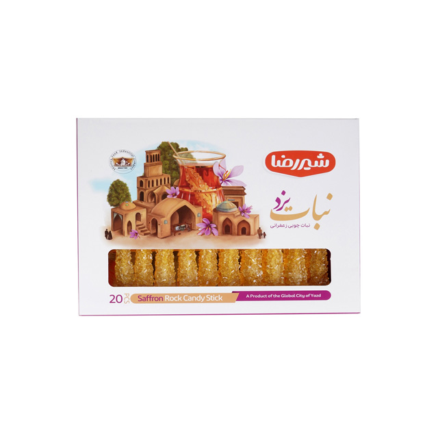 نبات چوبی زعفرانی شیررضا 400 گرمی