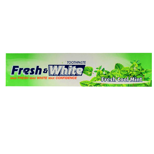 خمیر دندان فرش وایت نعنایی مدل Fresh Cool Mint حجم 160 گرمی