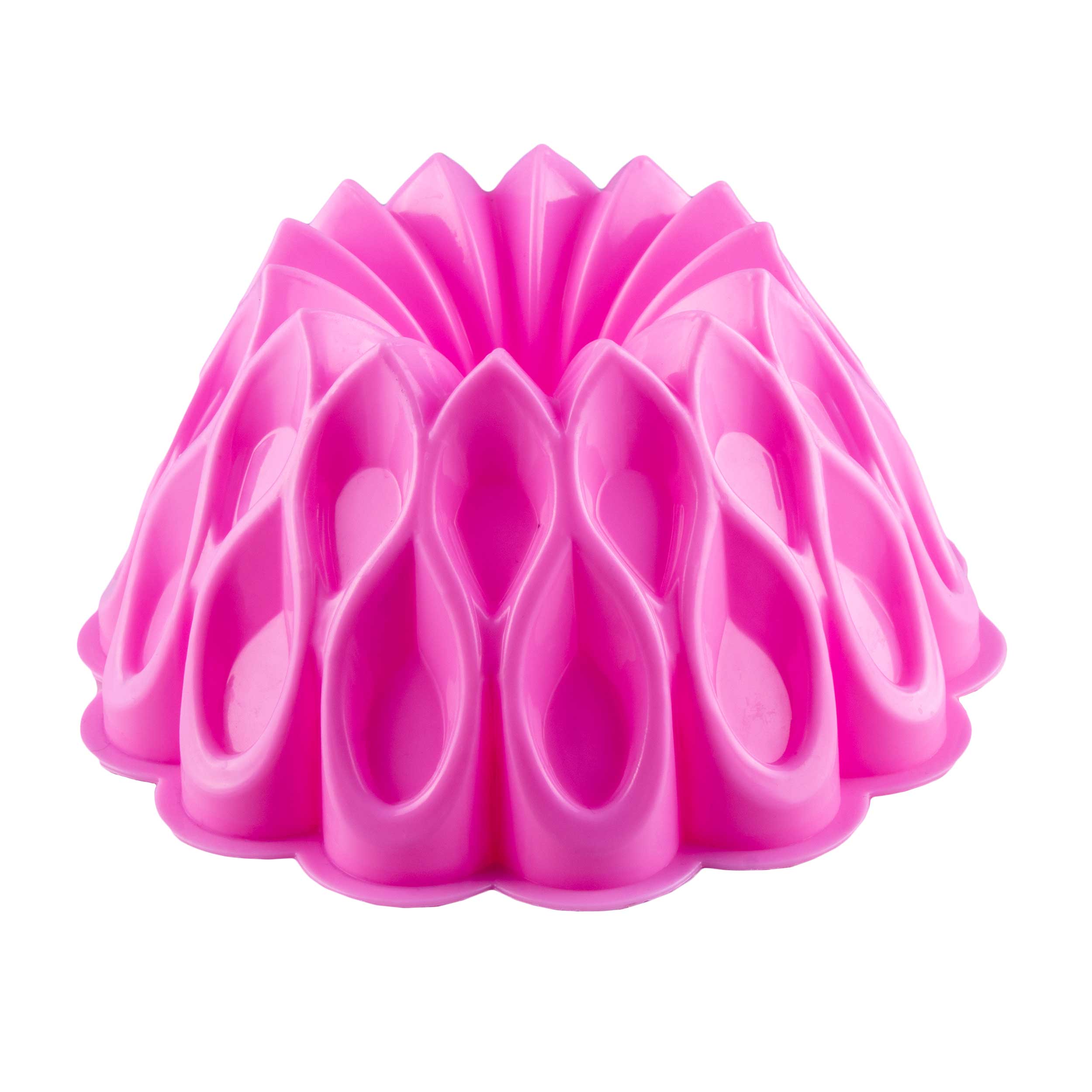 قالب ژله پلاستیکی طرح گل نیلوفر