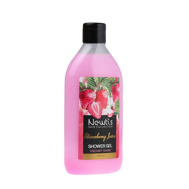 شامپو بدن مدل strawberry juice نیوتیس 400 میلی لیتری