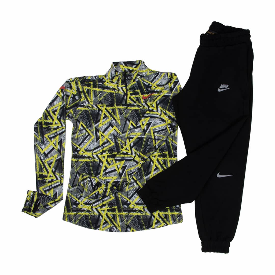 ست بلوز و شلوار اسپرت غواصی کد d55