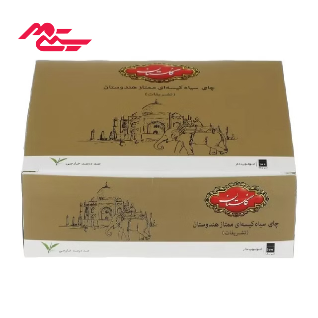 چای کیسه ای ممتاز هندوستان تشریفات گلستان 100 عددی